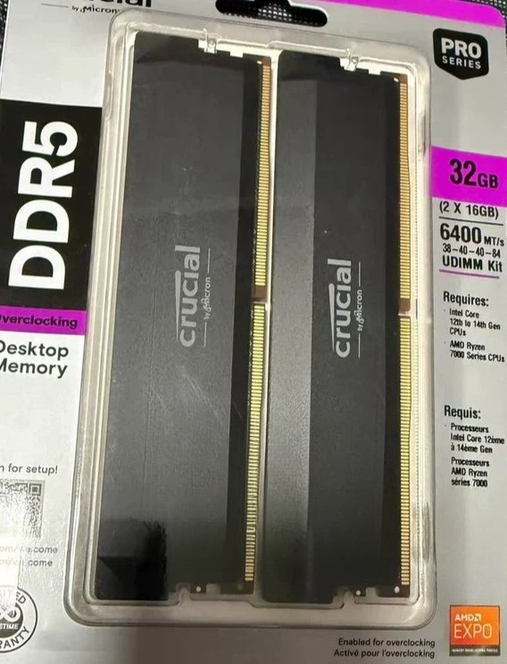 32GB DDR5 6000MHz RAM Kit, 16G - Ddr5 Kit recension och pris