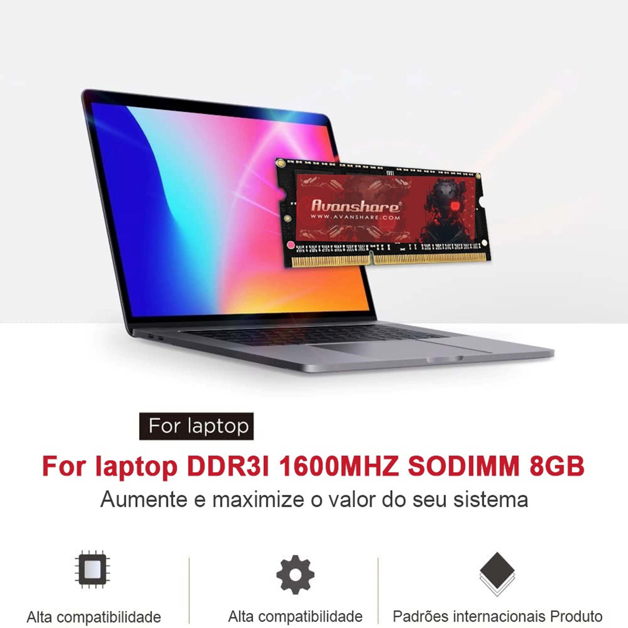 Avanshare Ram Memory DDR5 DDR4 - Ddr5 32Gb recension och pris