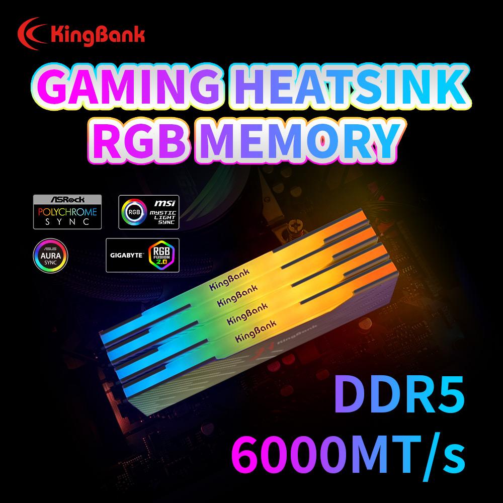 KingBank KRRB DDR5 RGB SoarBla - Ddr5 Rgb Ram recension och pris