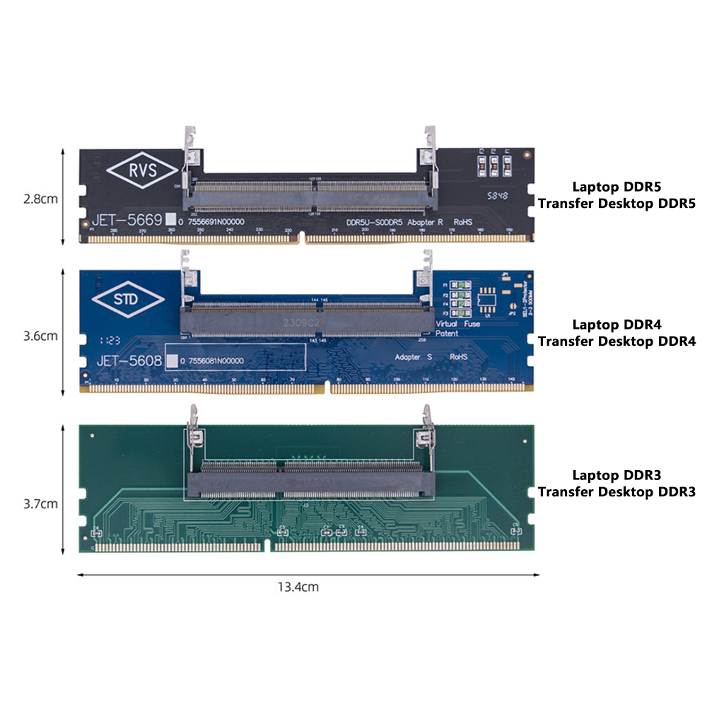 Laptop to Desktop Memory Adapt - Ddr5 Ram recension och pris